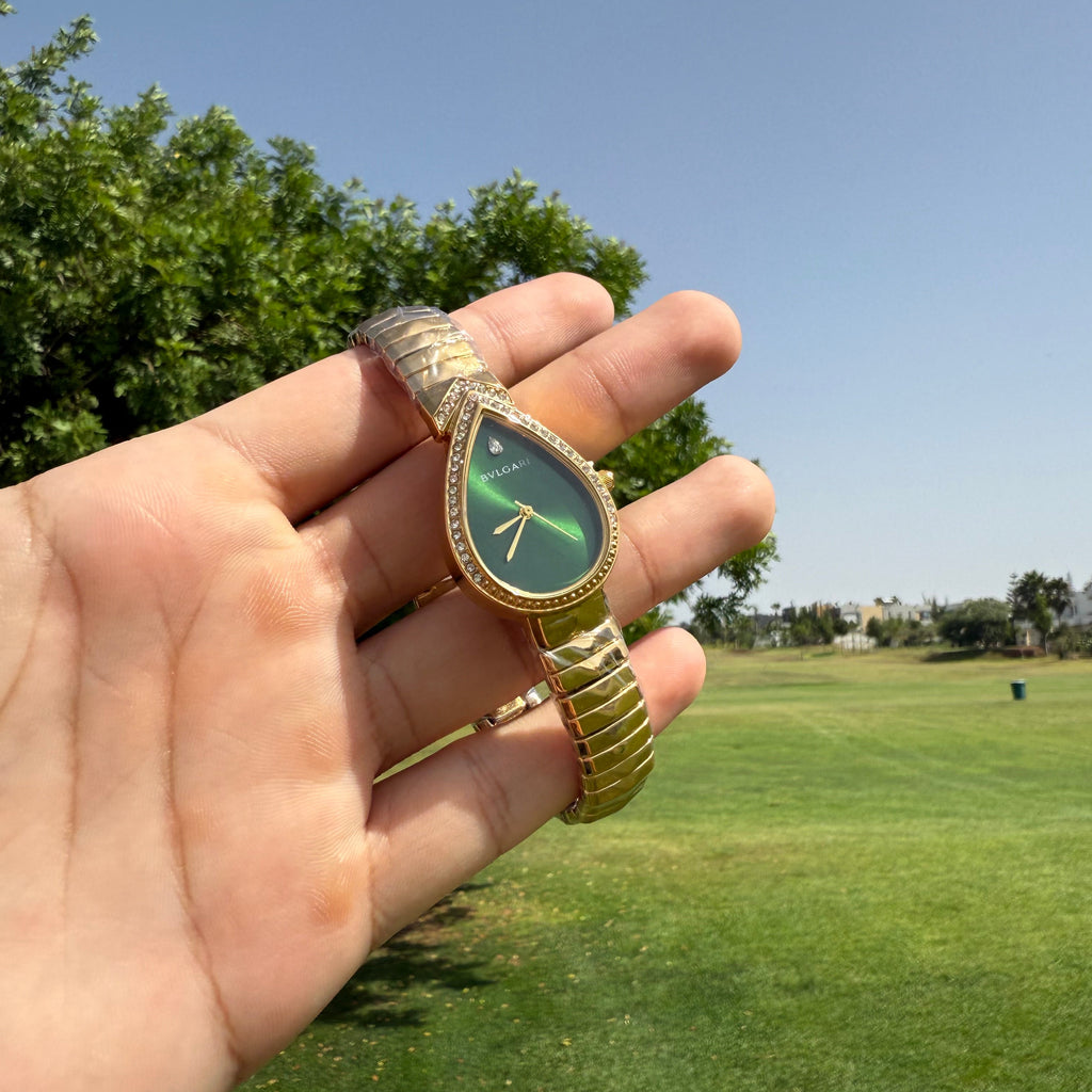 BVLGARI Diamonds Tableau vert