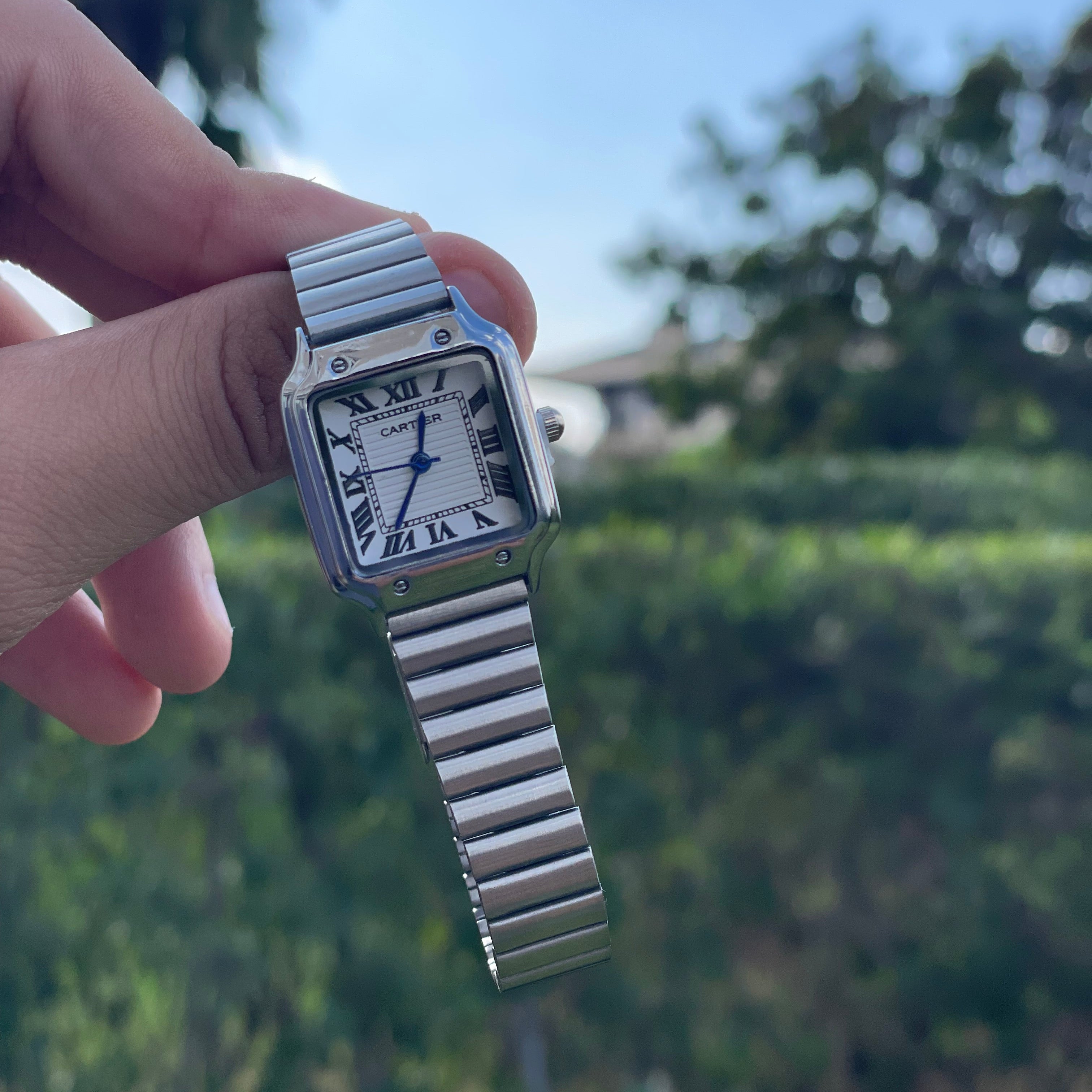 Cartier femmes Silver Classic